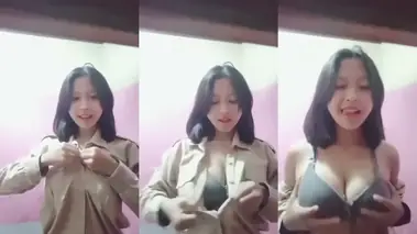 Dokumentasi Gadis Siswi Cantik Live Kasur Pramuka